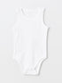LC Waikiki Crew Neck Basic Baby Girl Snap Fastener Body 2 Pack